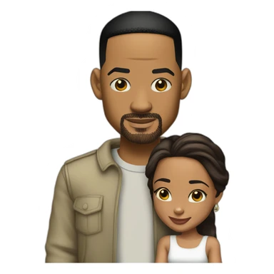 will smith and jada picket sticker