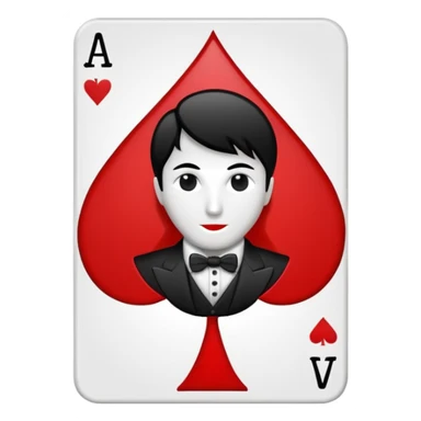 Blackjack Ace sticker