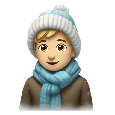 cute winter sticker