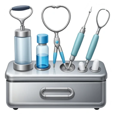 dermatology tools sticker