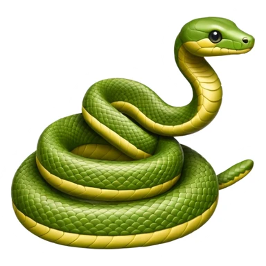 baby snake sticker