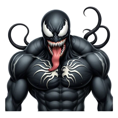 Venom from comic books sticker
