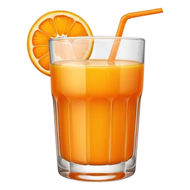 orange juice sticker
