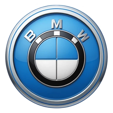 Bmw logo emoji sticker