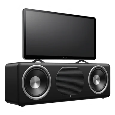 sound bar subwoofer sticker