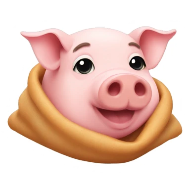 pig in a blanket sticker