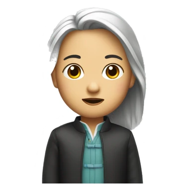 Small ginie lam sticker