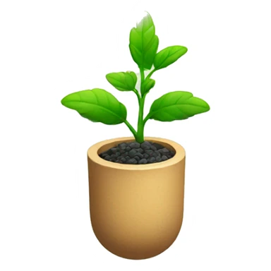 Plant grows in pill sticker