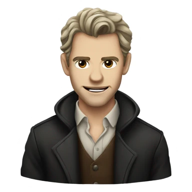 Klaus Mikaelson from The Originals sticker