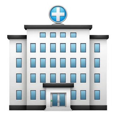 HOSPITAL desde fuera sin cuadro  sticker