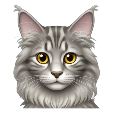 silver-maine-coon sticker
