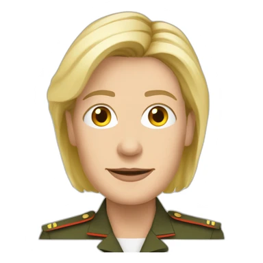 Marine Lepen politique sticker