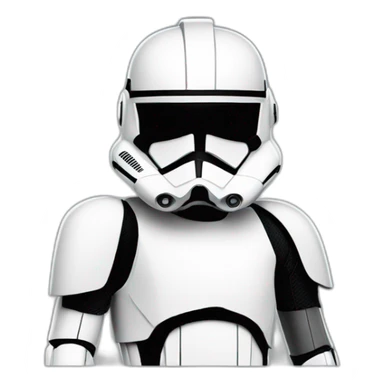 Clone trooper star wars sticker