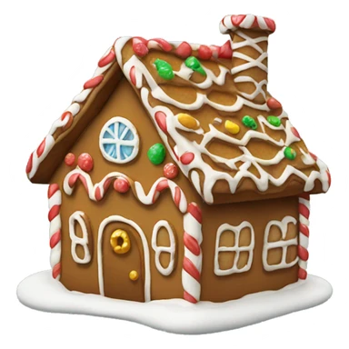 Ginger bread house sticker