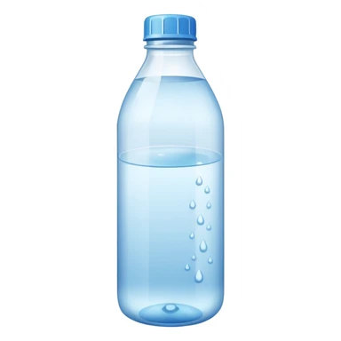 bottle of water sticker