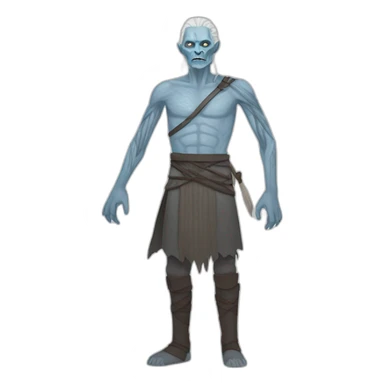 white walker full body sticker