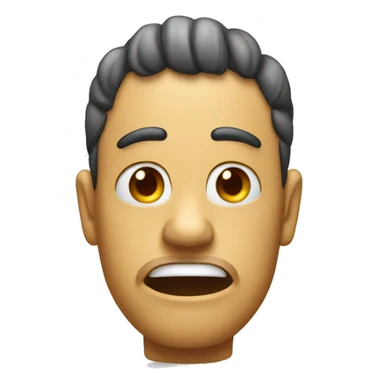 Head nodding up and down sticker