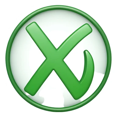 check mark with a slight curve sticker