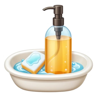 Soap and shampoo sticker