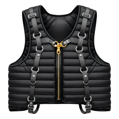 down jacket bondage sticker