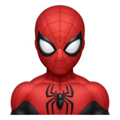 Black Spider man sticker