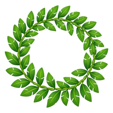 Ti leaf lei  sticker