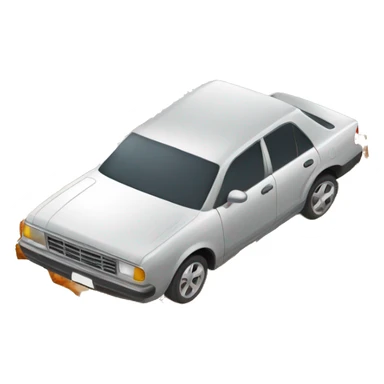 Car breaking  sticker