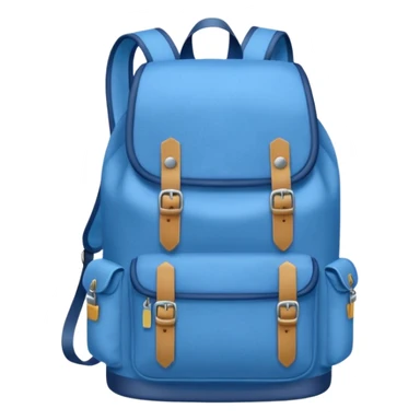 Blue backpack, Lost & Found Object. sticker