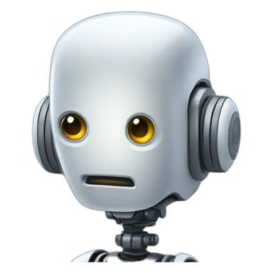 Robot that creates flashcards sticker