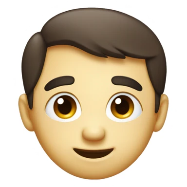 Flirting winky face sticker