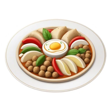 Lebanese food sticker