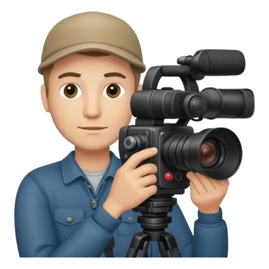camera man sticker