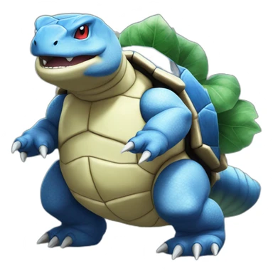 Blastoise Venusaur sticker