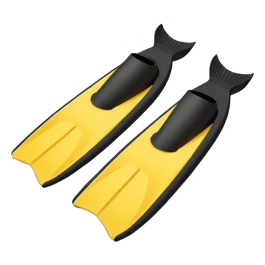 scuba diving fins sticker