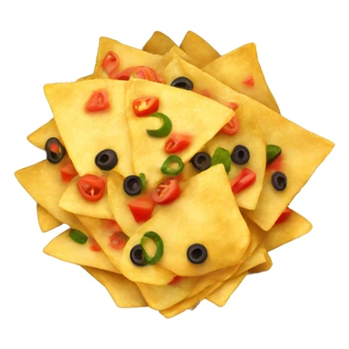 bowl of nachos sticker