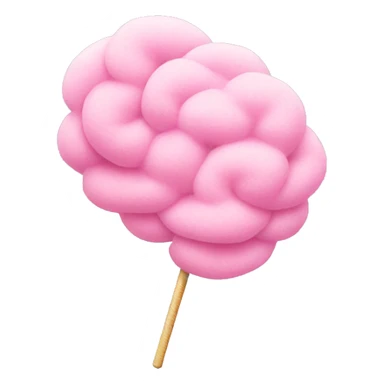 pink cotton candy sticker