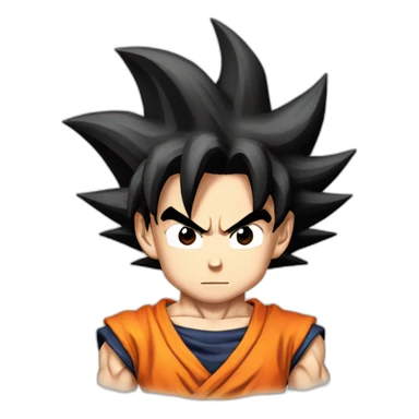 Goku from dragon ball z sticker