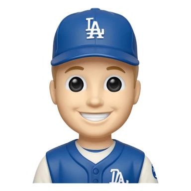 Dodger bobblehead sticker