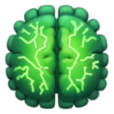 circuit brain sticker