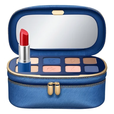Make up kit clarins denim design sticker