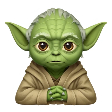 A 6 7 yoda Star Wars sticker