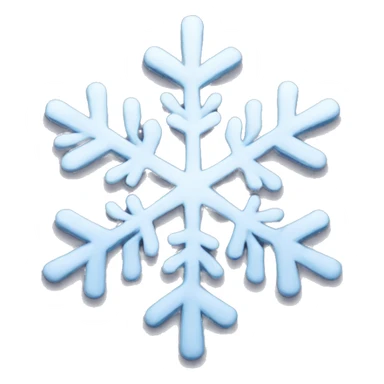 Cute Snowflake  sticker