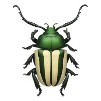 Goliath beetle sticker