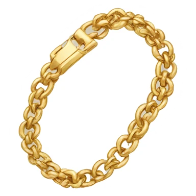 Gold bracelet  sticker