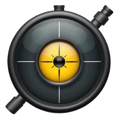 Sniper scope sticker