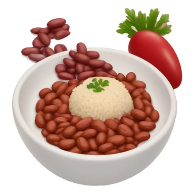 Red Beans and Rice with Chicken sticker