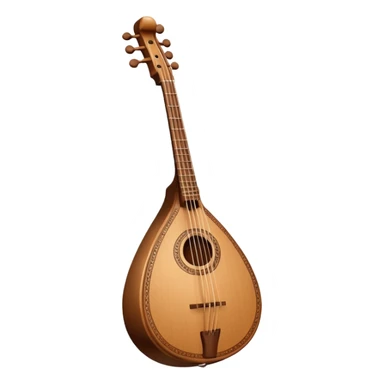 Ukrainian musical instrument kobza sticker