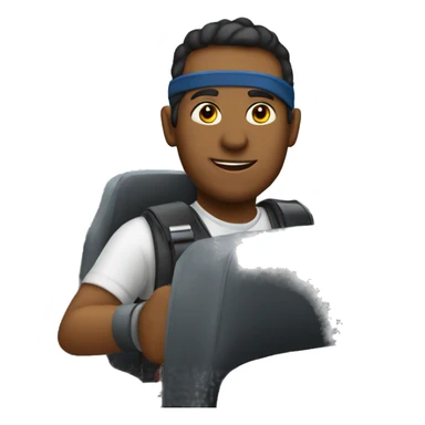 Driver bot travel tour guide sticker