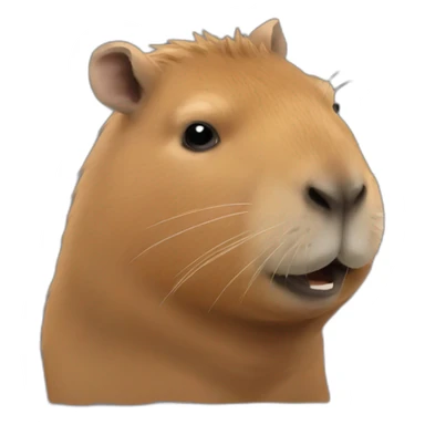 ok i pull up capybara sticker