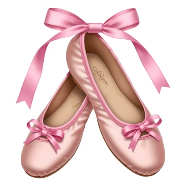 Ballet shoes: pink
 sticker